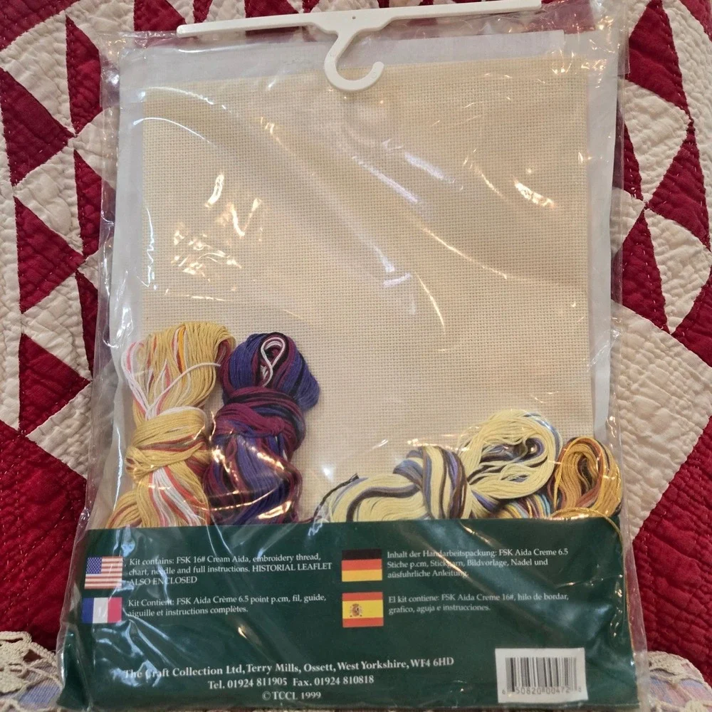 Vintage USA Millennium Sampler‎ Cross Stitch Kit NIP 1999